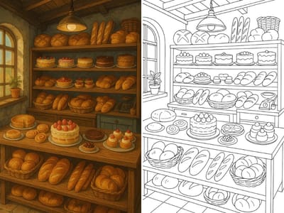 Coloring Page Generator Cover Image