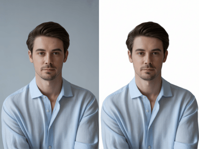 Add White Background Cover Image