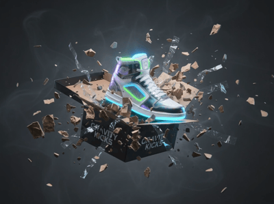 Package Explosion Video Effects