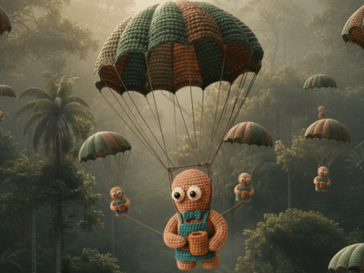 Parachute Delivery Video Effects