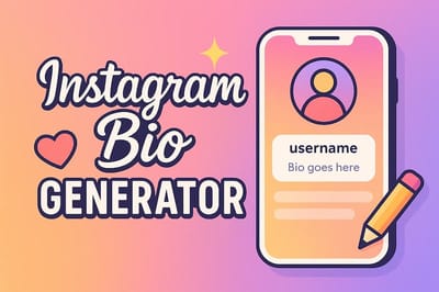 Instagram Bio Generator