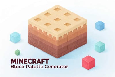 Minecraft Blockpaletten-Generator