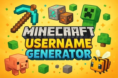 Minecraft Username Generator