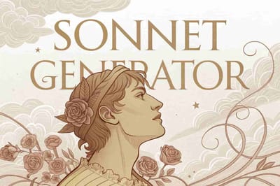 Sonnet Generator