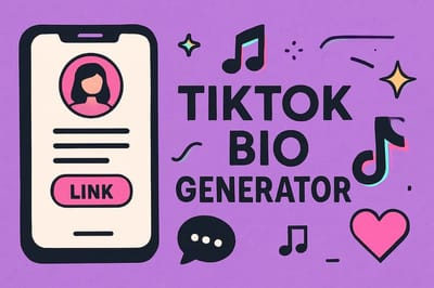 Tiktok Bio Generator