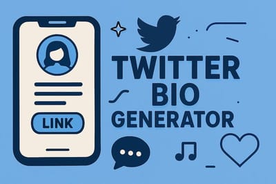 Twitter Bio Generator