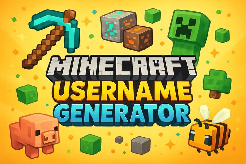 Minecraft Username Generator Cover Image