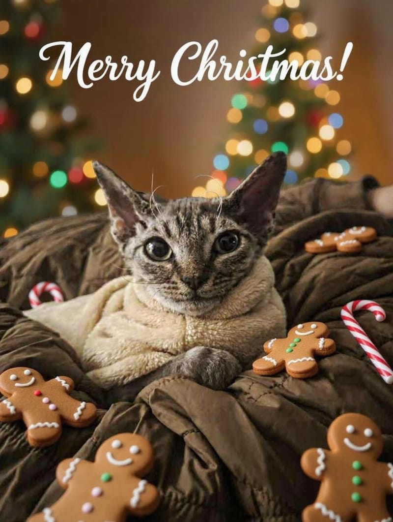 Generador de Tarjetas de Navidad con IA - Somake AI, image size:800x1061