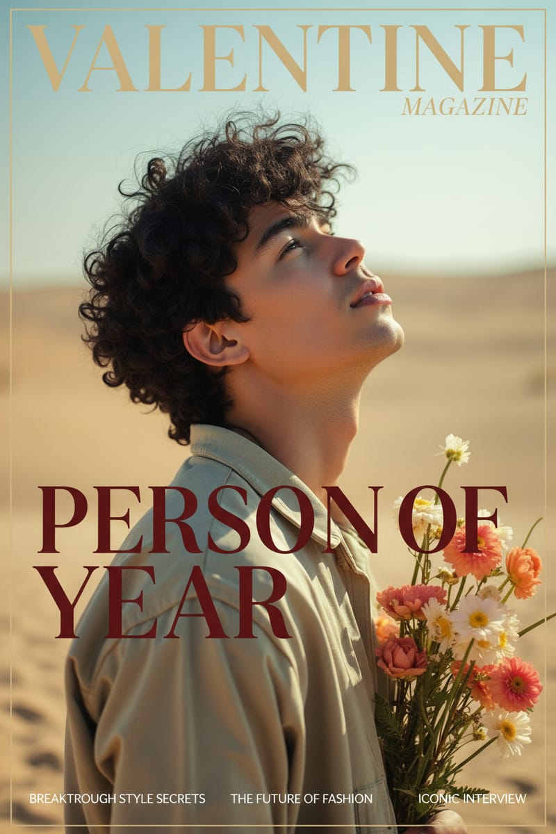 Okładka pisma o modzie