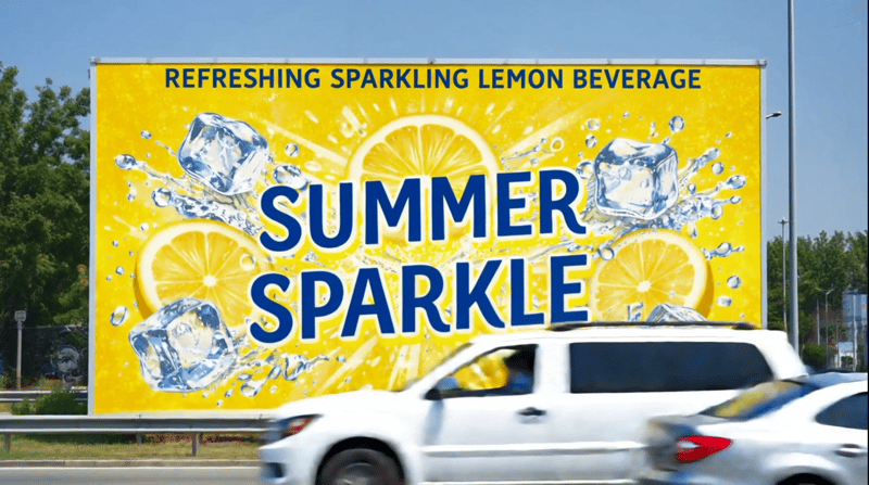 3D-Autobahnplakat Cover Image