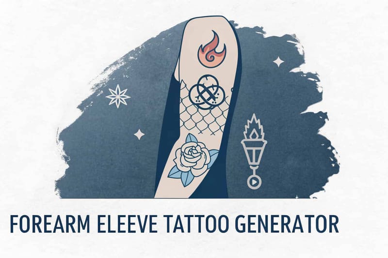 Forearm Sleeve Tattoo Generator Cover Image