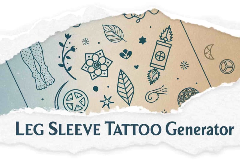 Leg Sleeve Tattoo Generator Cover Image