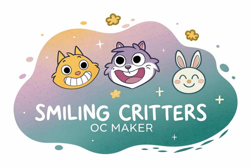 Smiling Critters OC Maker Cover Image