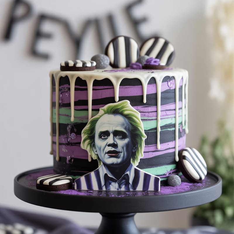 Beetlejuice Cake Generator - Example 1