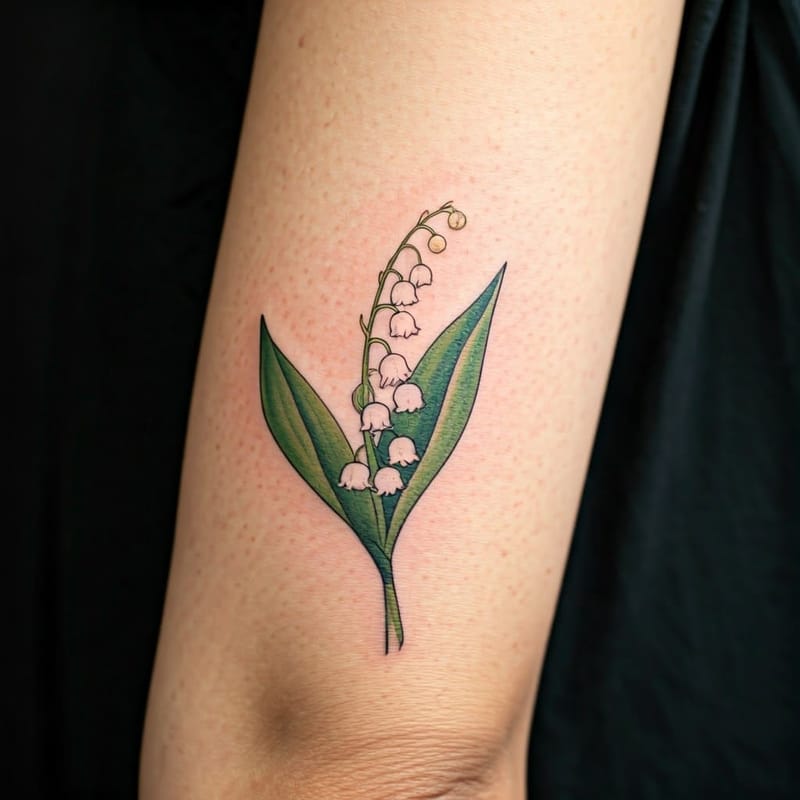 Birth Flower Tattoo Generator - Example 2