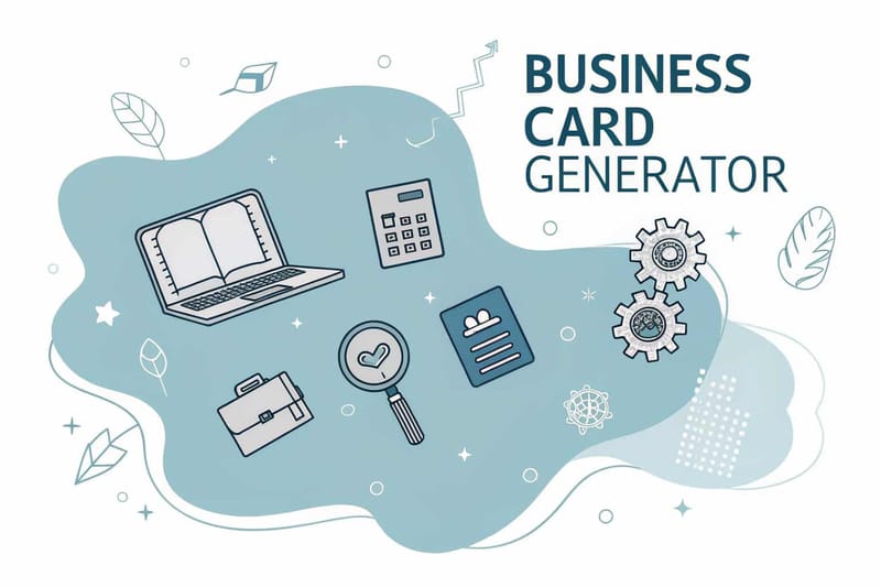 Business Card Generator Cover Image