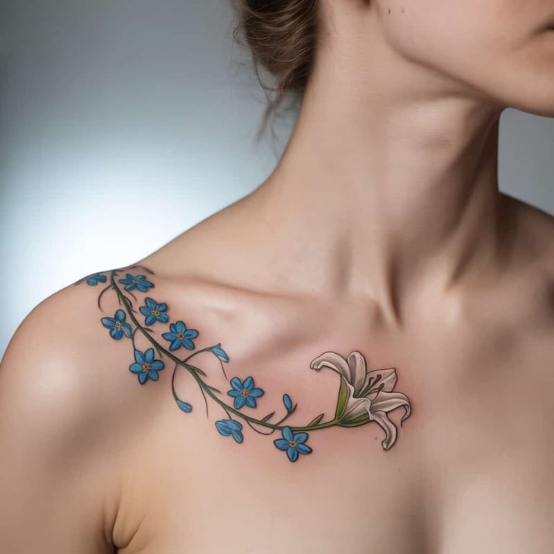 Collarbone Tattoos Generator - Example 11