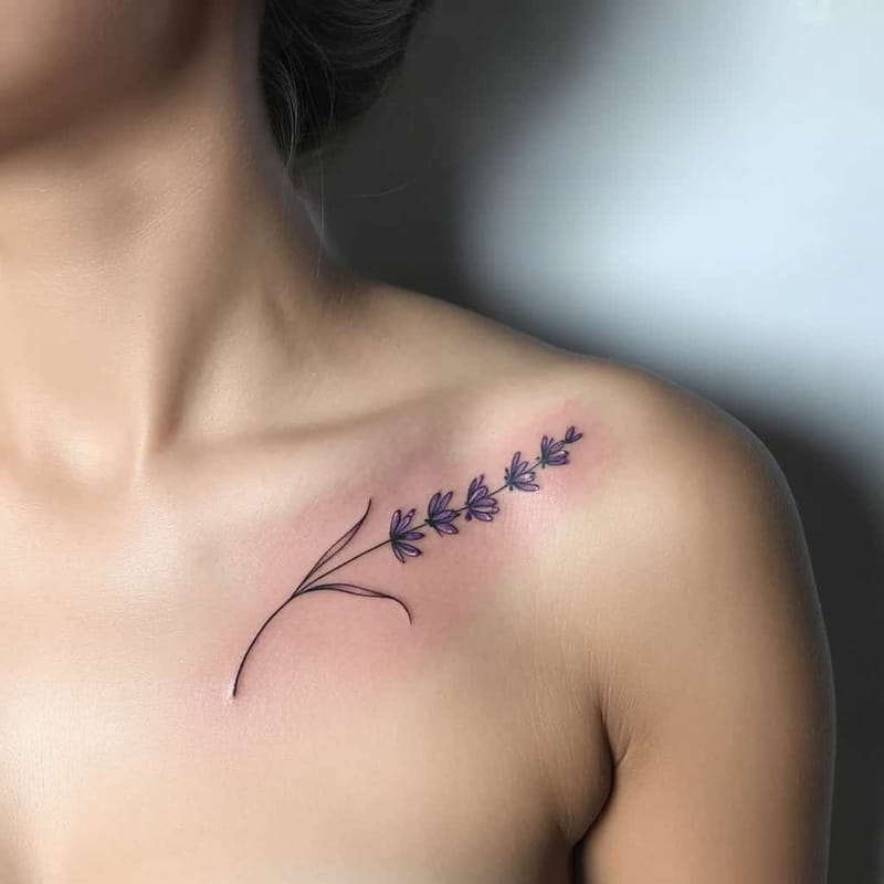 Collarbone Tattoos Generator - Example 4