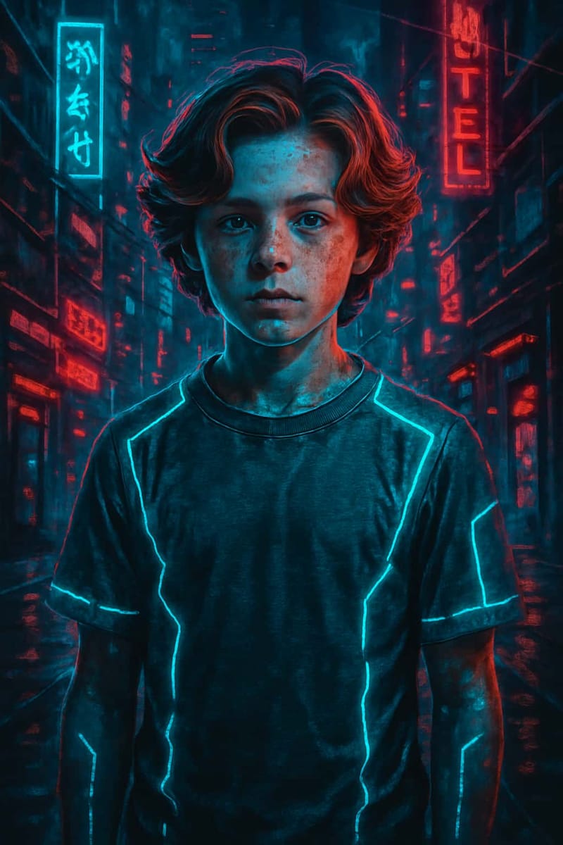 Cyberpunk Filter - Example 2