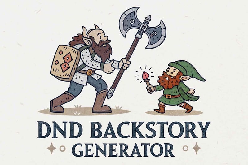 DND Backstory Generator	 Cover Image