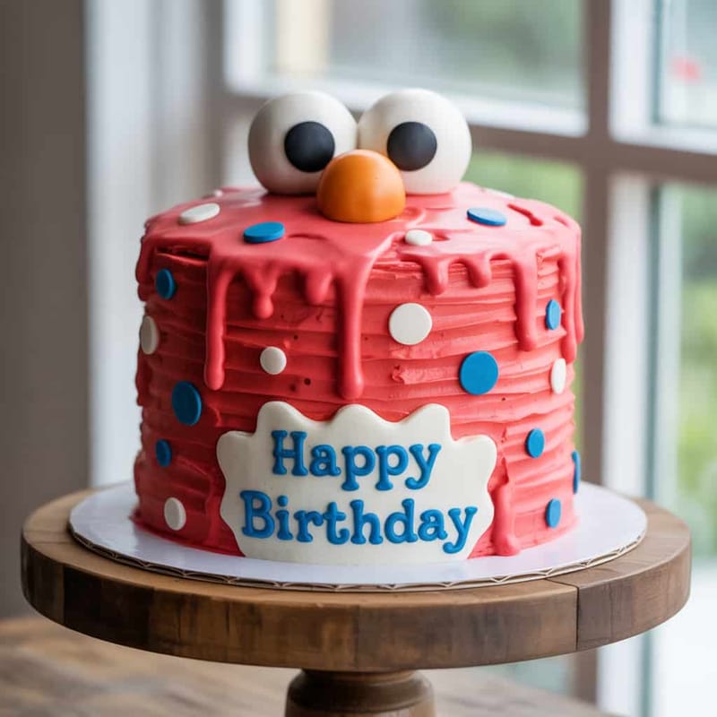 Elmo Cake Generator - Example 3