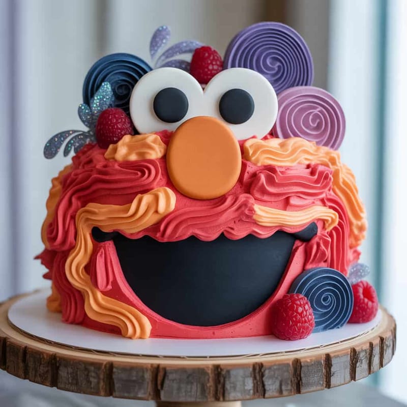 Elmo Cake Generator - Example 5