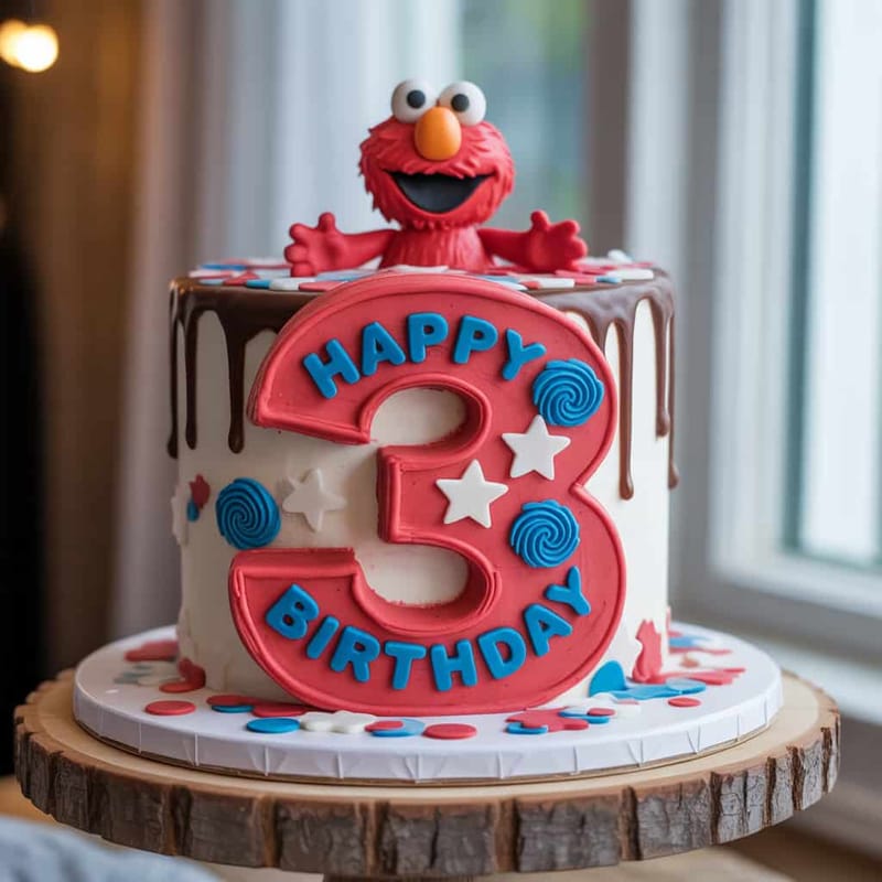 Elmo Cake Generator - Example 6