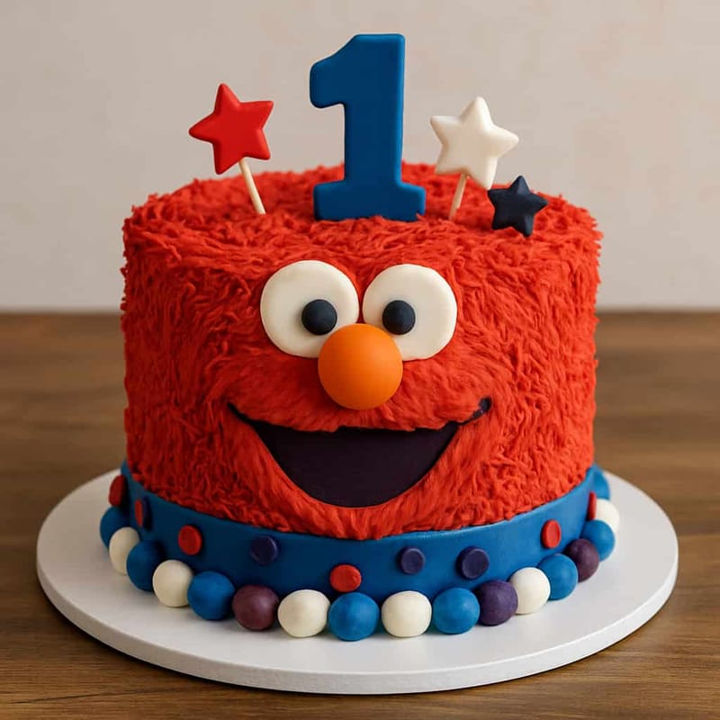 Elmo Cake Generator - Example 7
