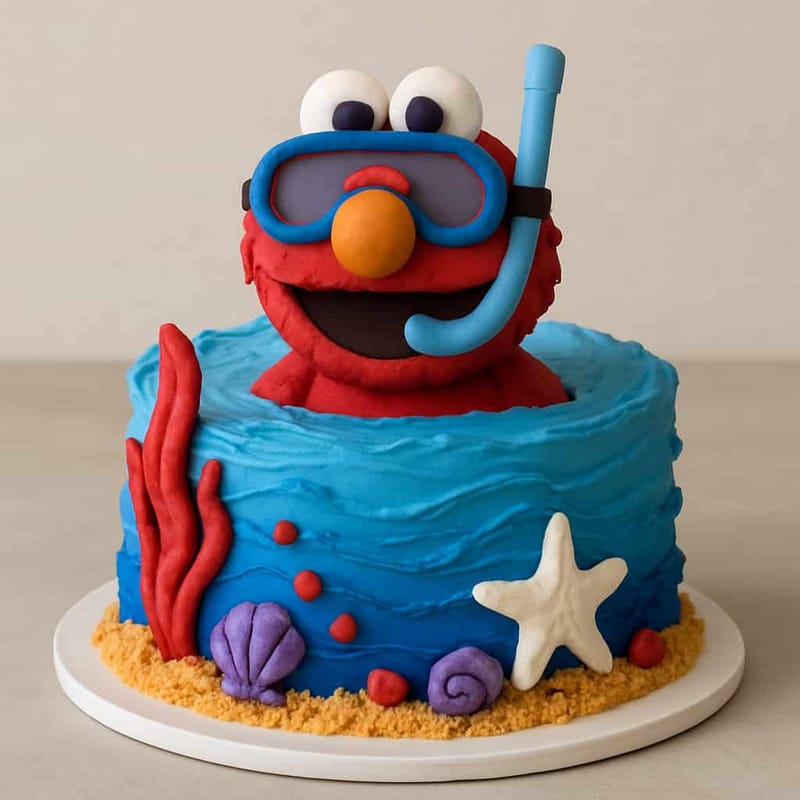 Elmo Cake Generator - Example 8