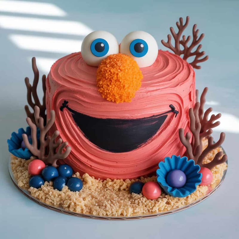 Elmo Cake Generator - Example 12