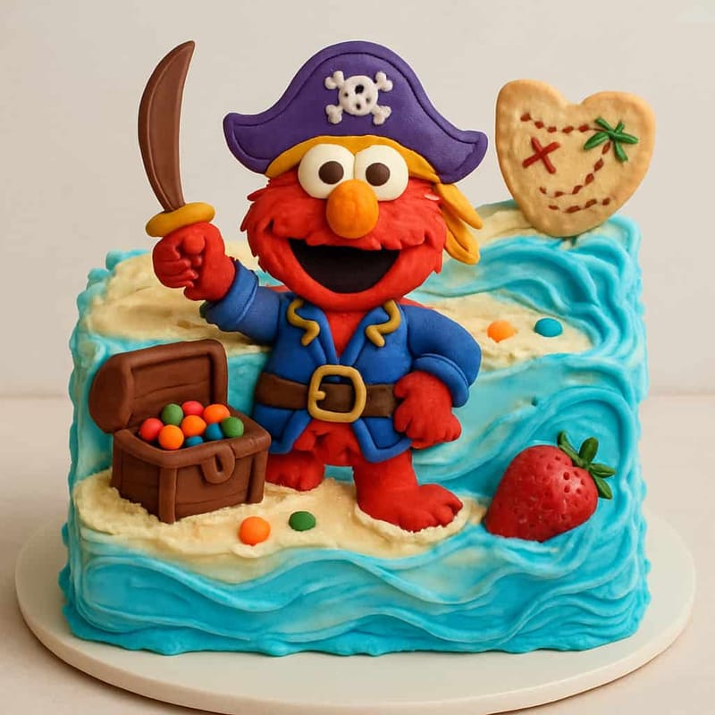 Elmo Cake Generator - Example 14