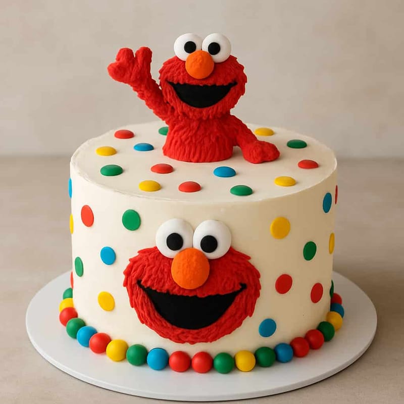 Elmo Cake Generator - Example 15
