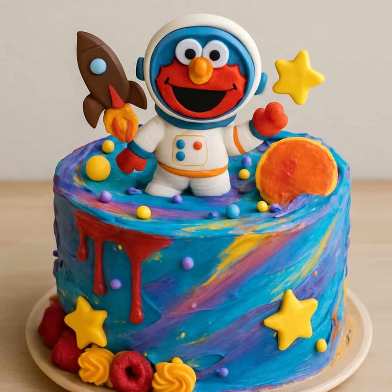 Elmo Cake Generator - Example 16