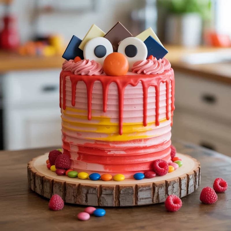 Elmo Cake Generator - Example 18