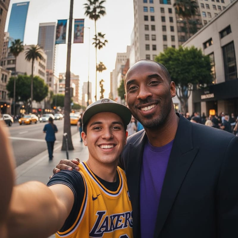 Générateur de Selfie avec Star - Exemple 2