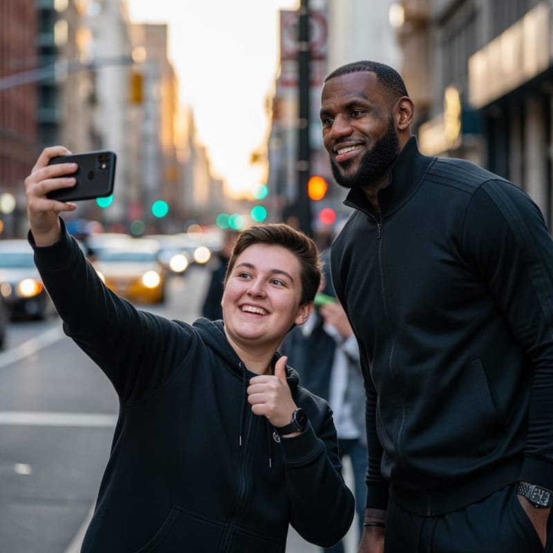 Générateur de Selfie avec Star - Exemple 4