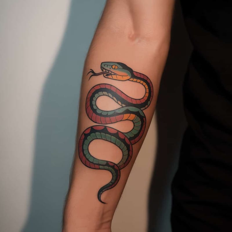 Forearm Sleeve Tattoo Generator - Example 15