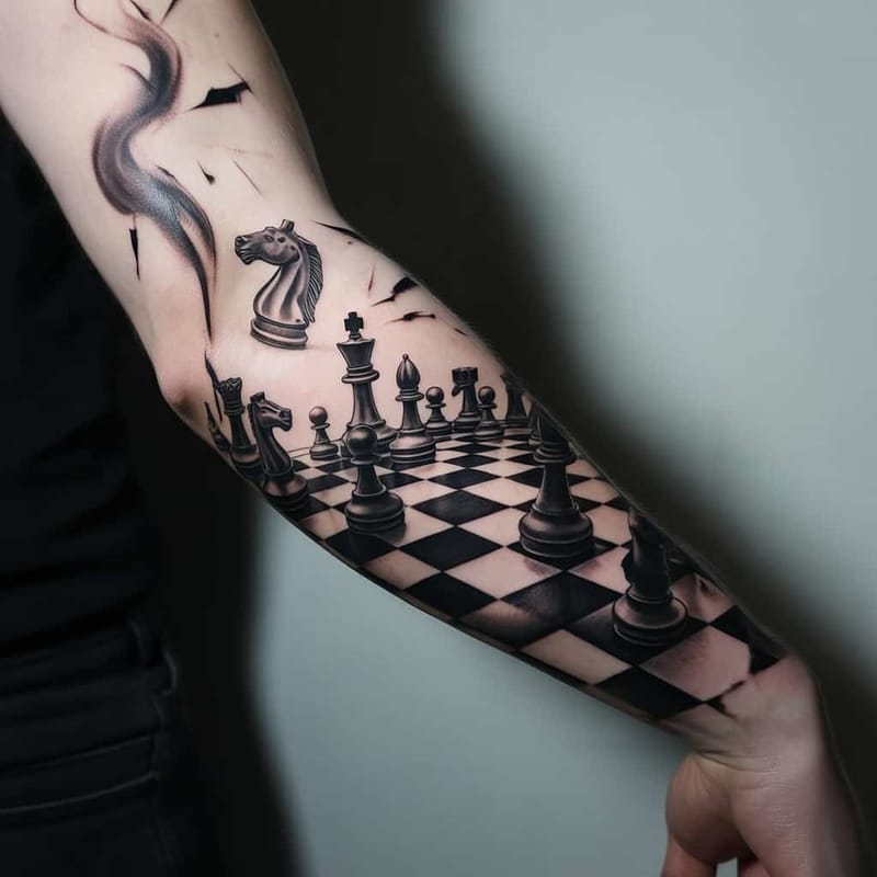 Forearm Sleeve Tattoo Generator - Example 3