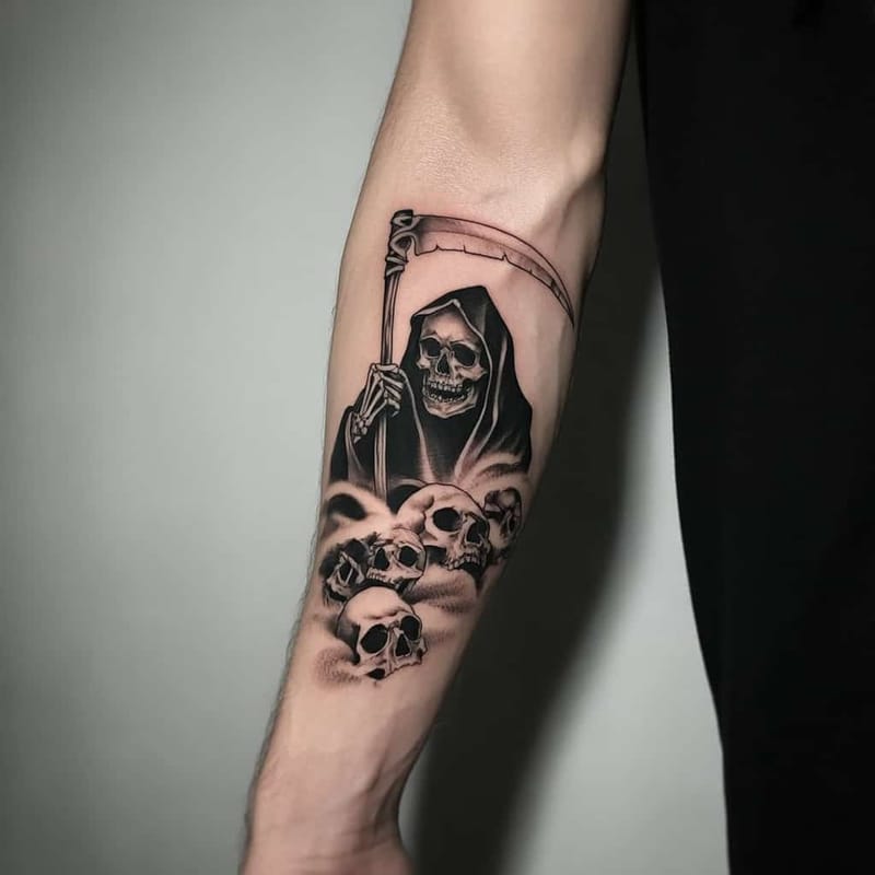 Forearm Sleeve Tattoo Generator - Example 6