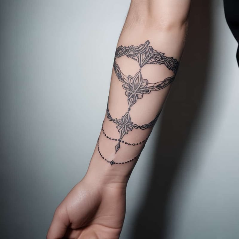 Forearm Sleeve Tattoo Generator - Example 9