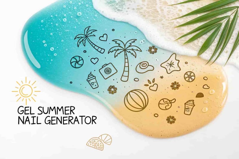 Gel Summer Nail Generator Cover Image