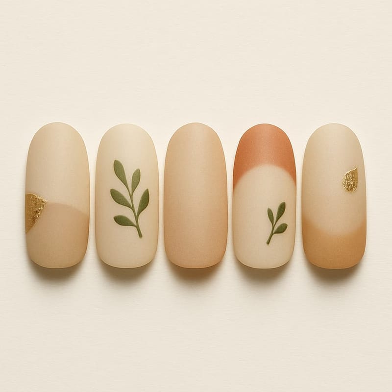 Gel Summer Nail Generator - Example 1