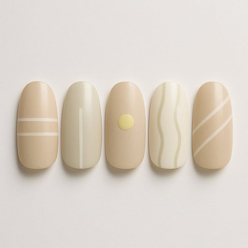 Gel Summer Nail Generator - Example 2