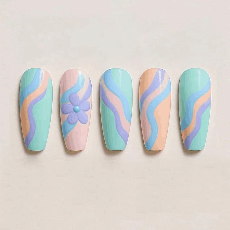 Gel Summer Nail Generator - Example 4