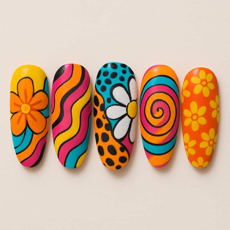 Gel Summer Nail Generator - Example 7
