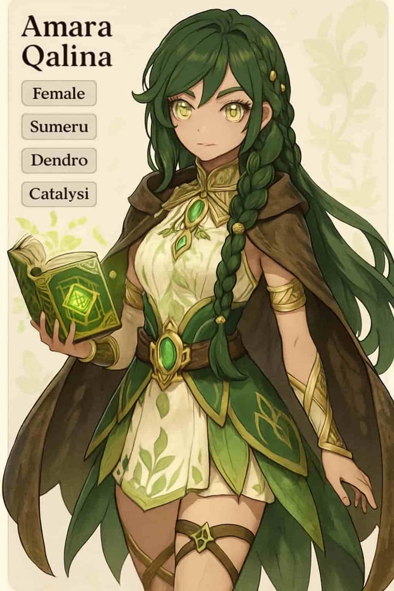Genshin OC Maker - Example 9