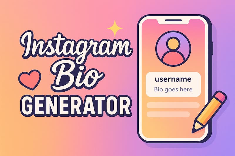 Instagram Bio Generator Cover Image