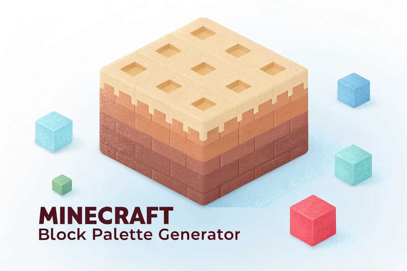 Minecraft Block Palette Generator Cover Image