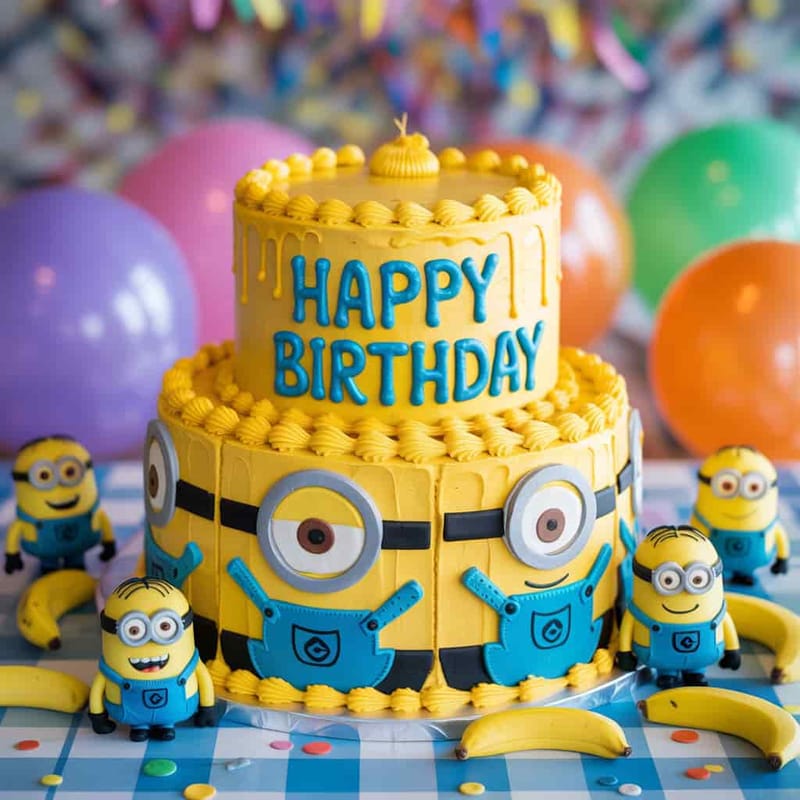 Minion Cake Generator - Example 6