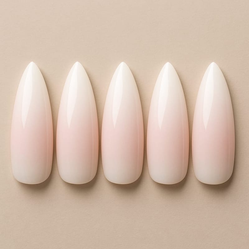 Ombre Almond Nail Generator - Example 5
